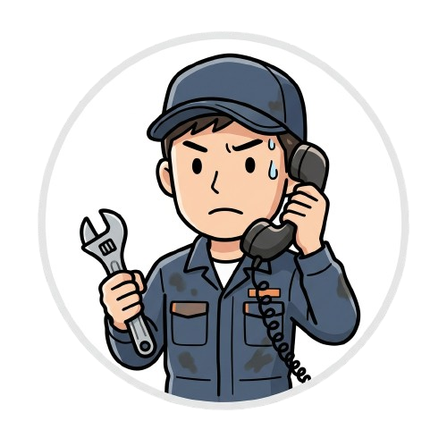 電話対応のイメージ